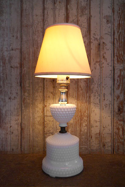 専用】USA 50s ミルクガラス テーブルランプ ミッドセンチュリー 専用