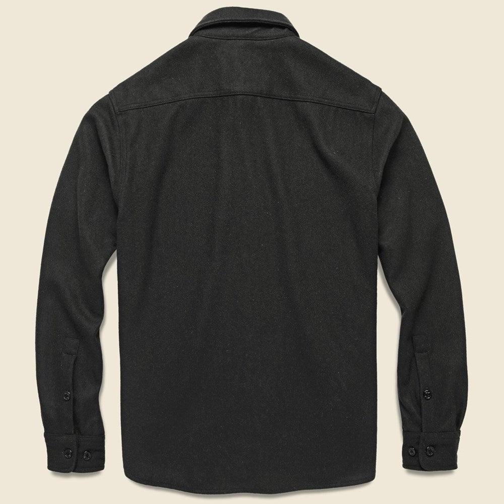 CPO Wool Shirt - Black