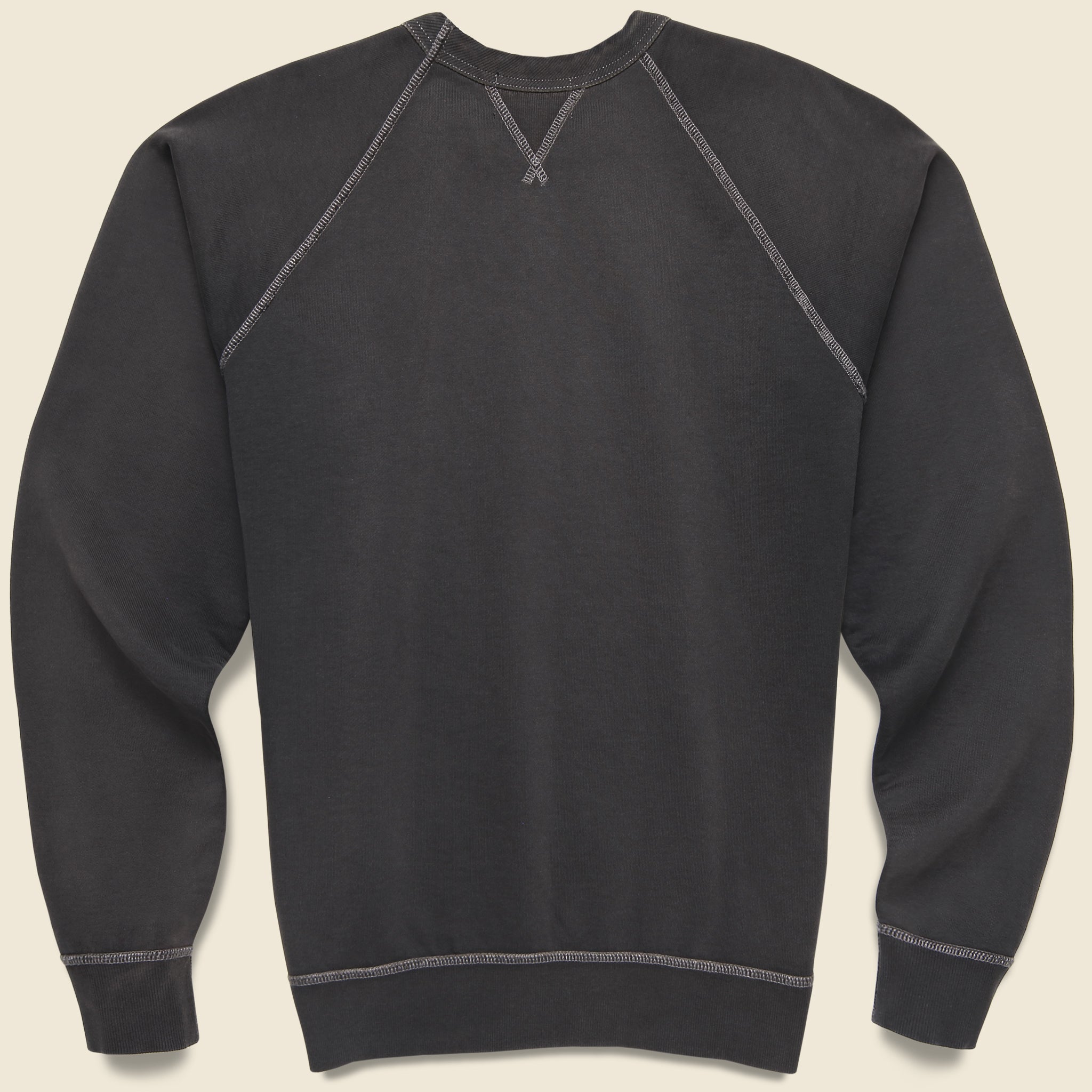 French Terry Sweatshirt - Black Indigo