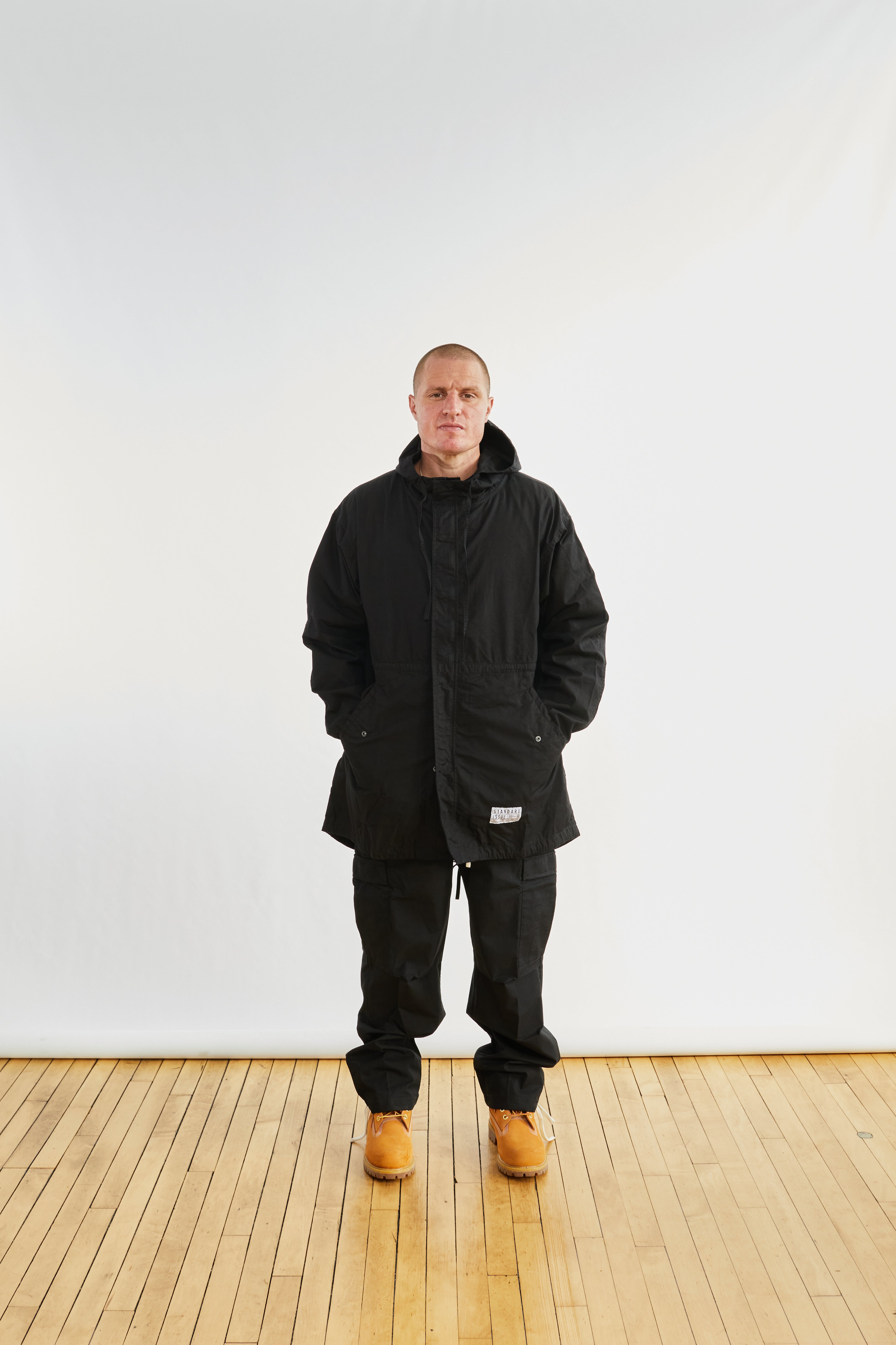 Fishtail Parka Black – STANDARD ISSUE TEES
