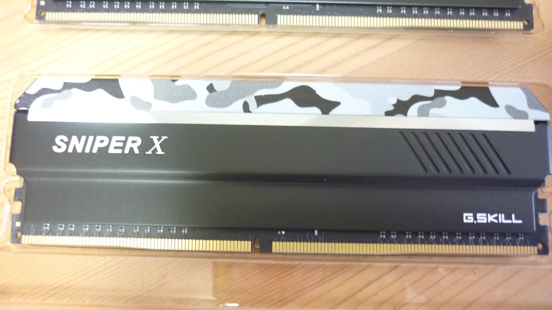 メモリ G.SKILL Sniper X F4-3600C19D-16GSXWB レビュー 自作PCへの道#10