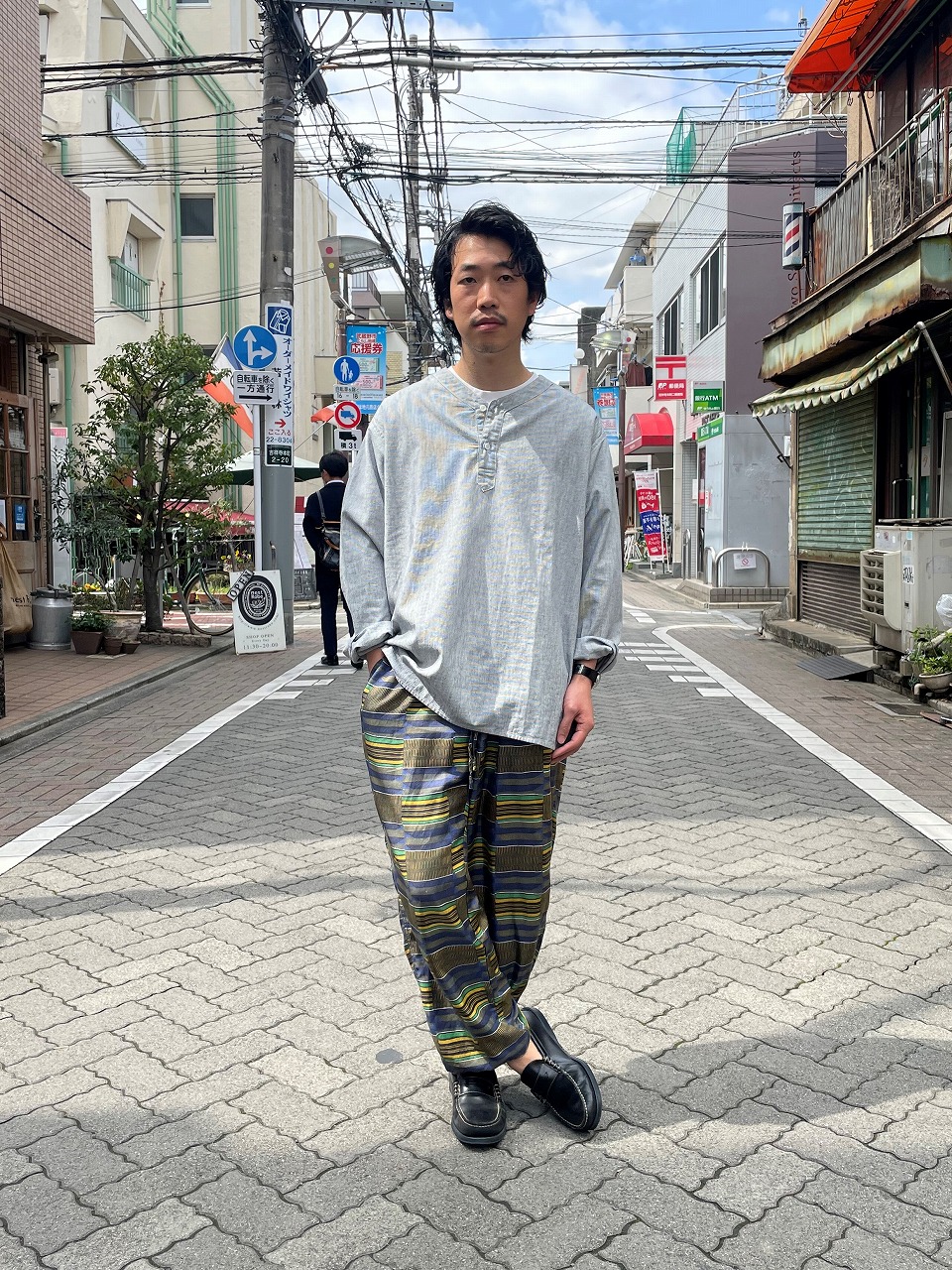 Style sample 】BONCOURA 別注スリーピングシャツ | STEPS(ステップス