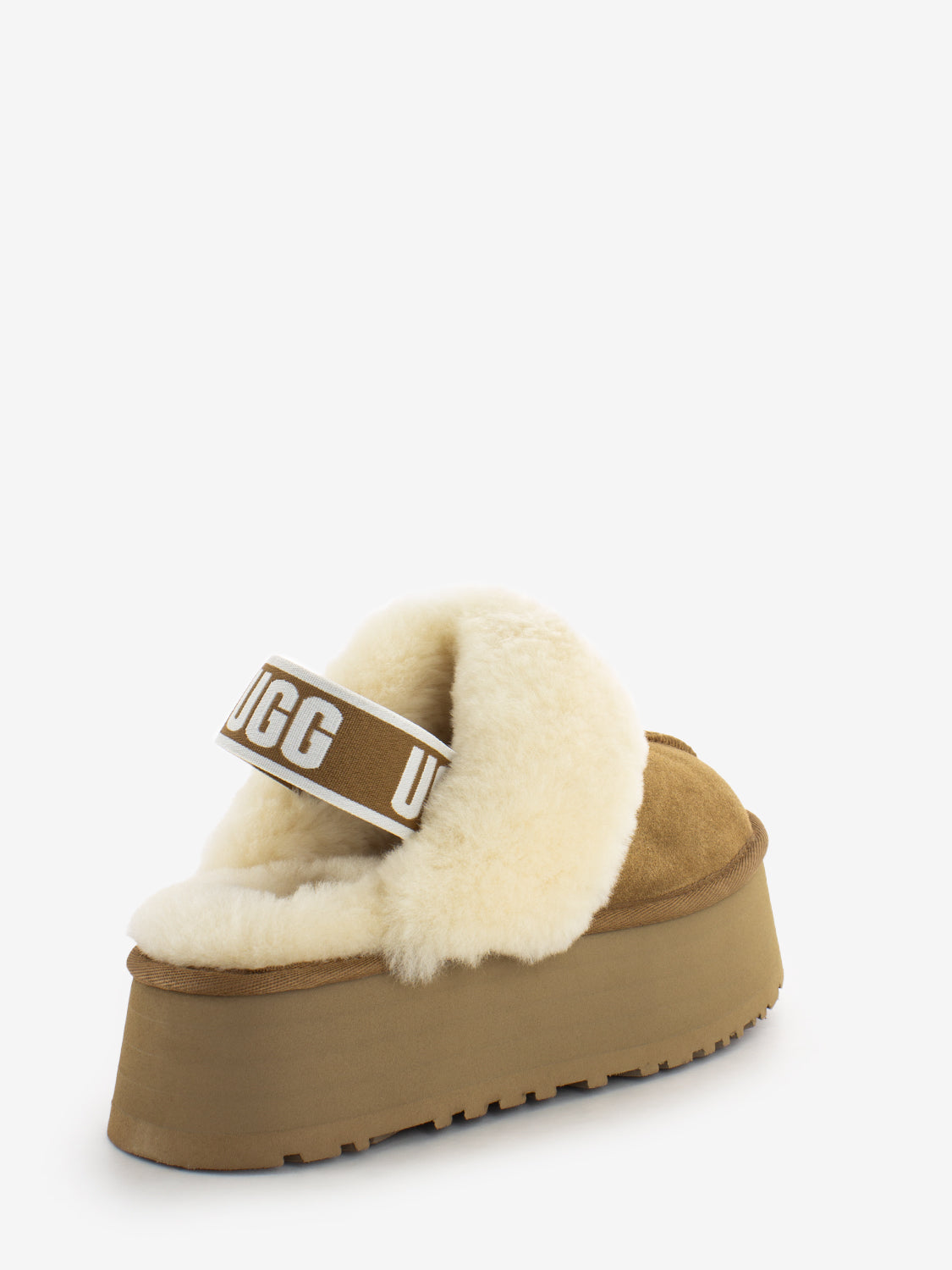 Ugg - W Funkette chestnut sheepskin edge | STIMM