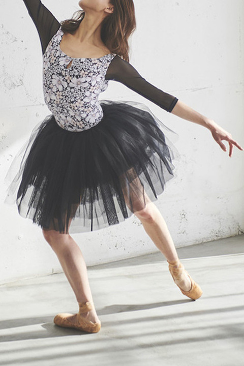 stina / type U ballerina + / Harmony black