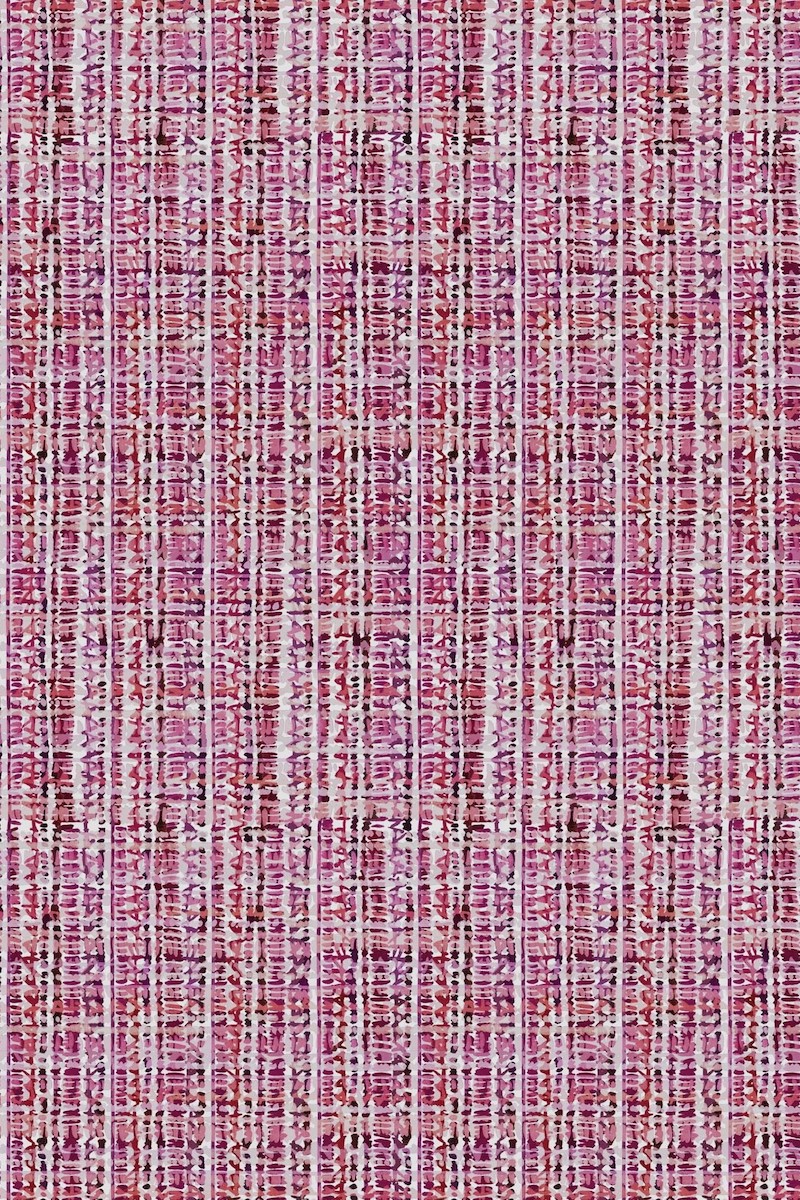 stina / type H half sleeve / dark pink tweed