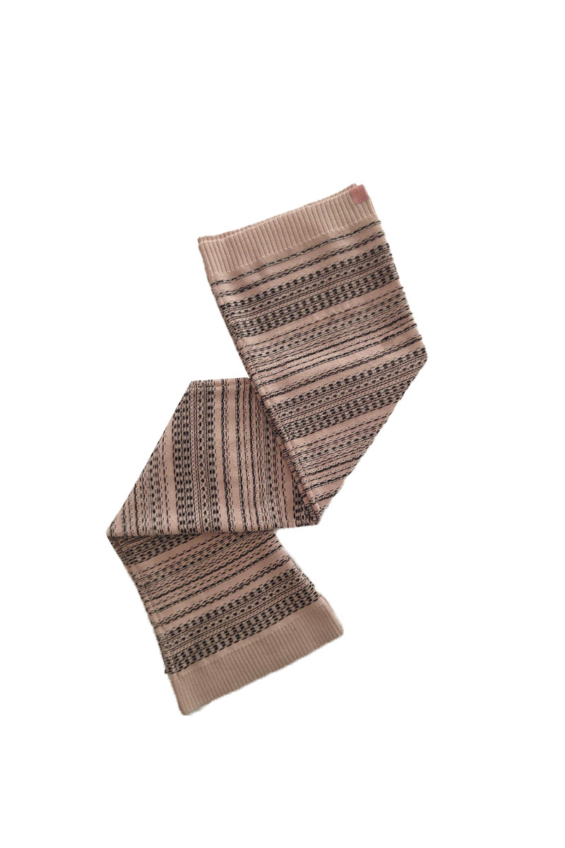 stina / tweed leg warmer / black