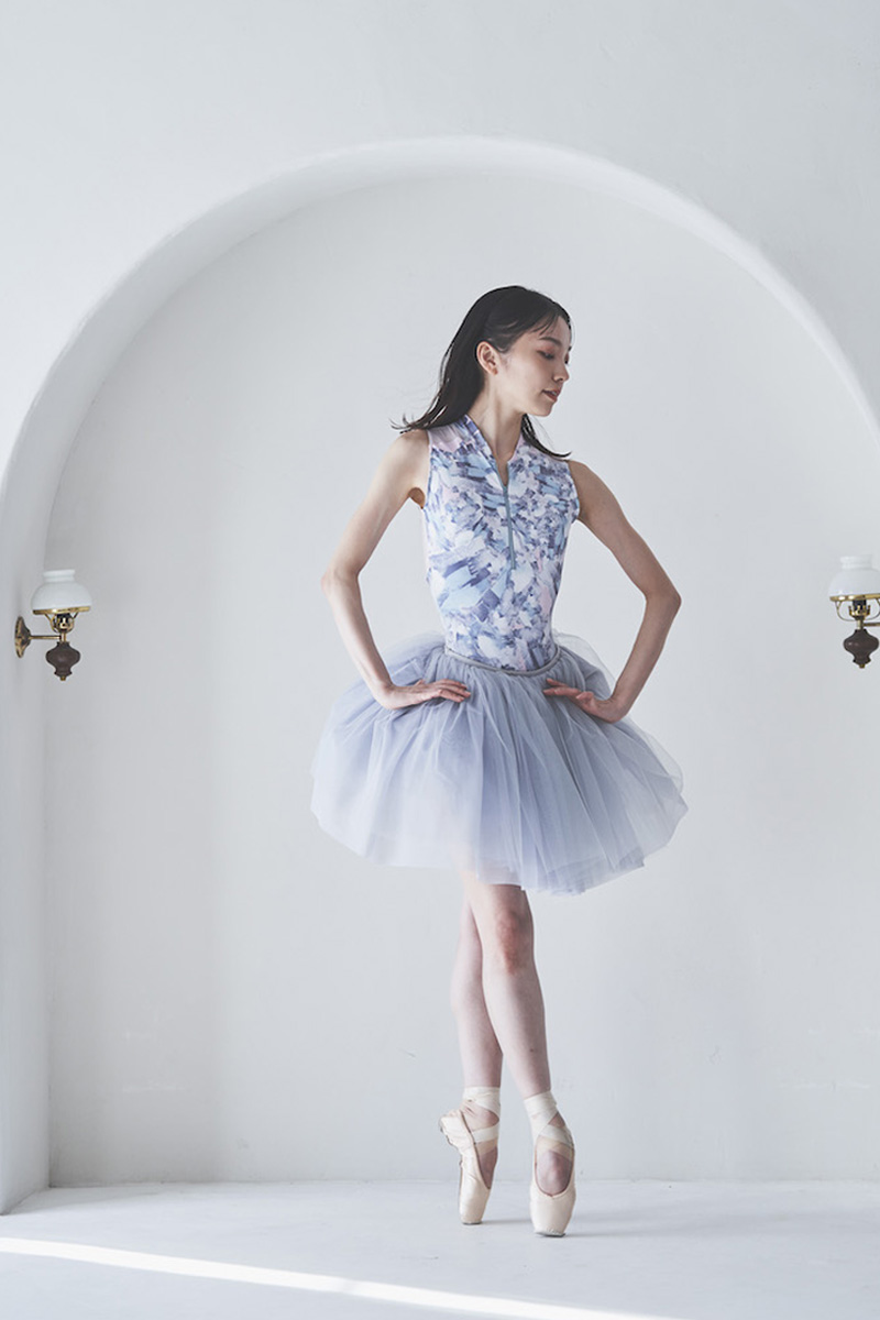 mick☺︎ 様専用 stina レオタード ブルー Sサイズ 最終SALE！stina 花