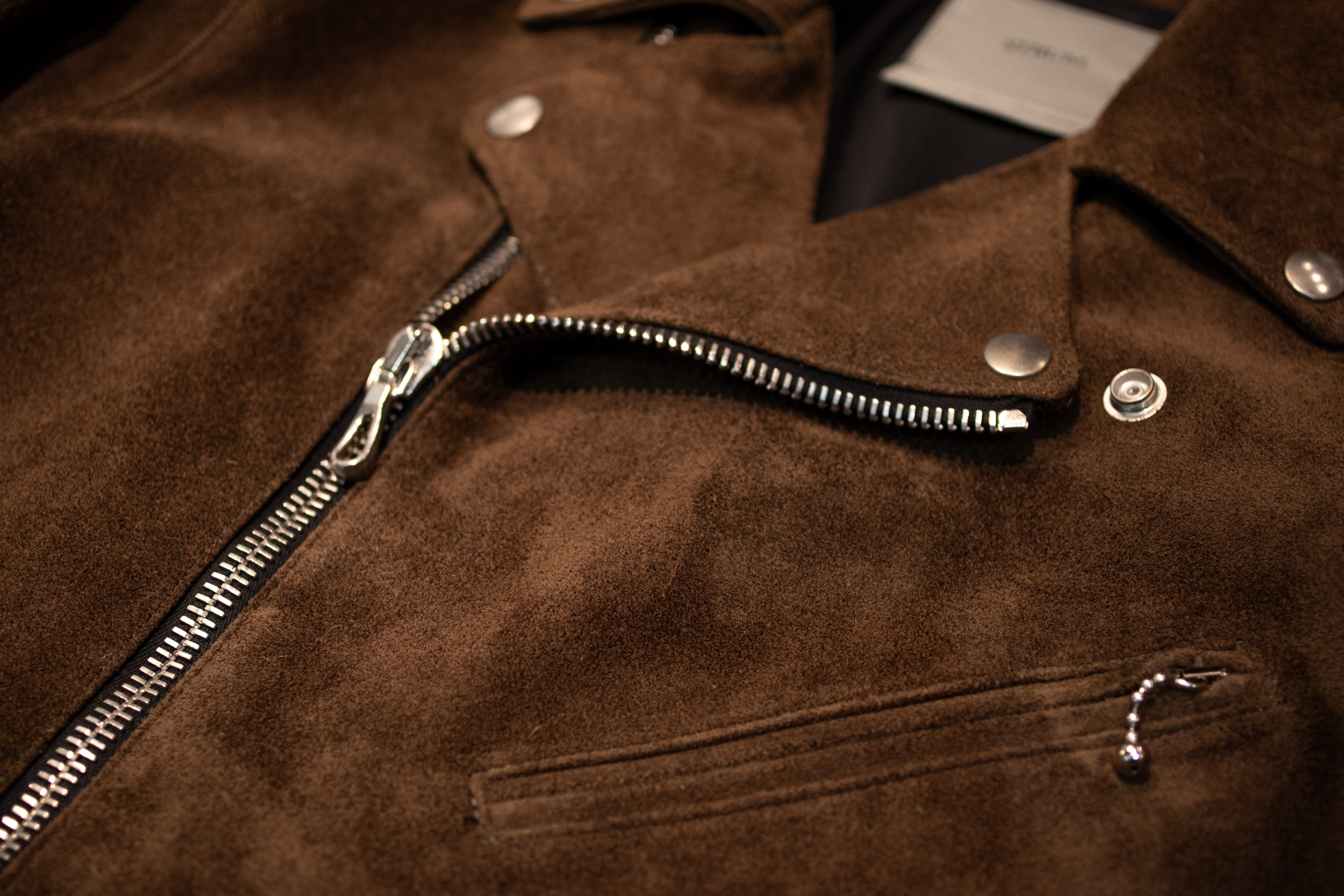 スエードレザーを使用した革ジャン・ライダースジャケット – STRUM