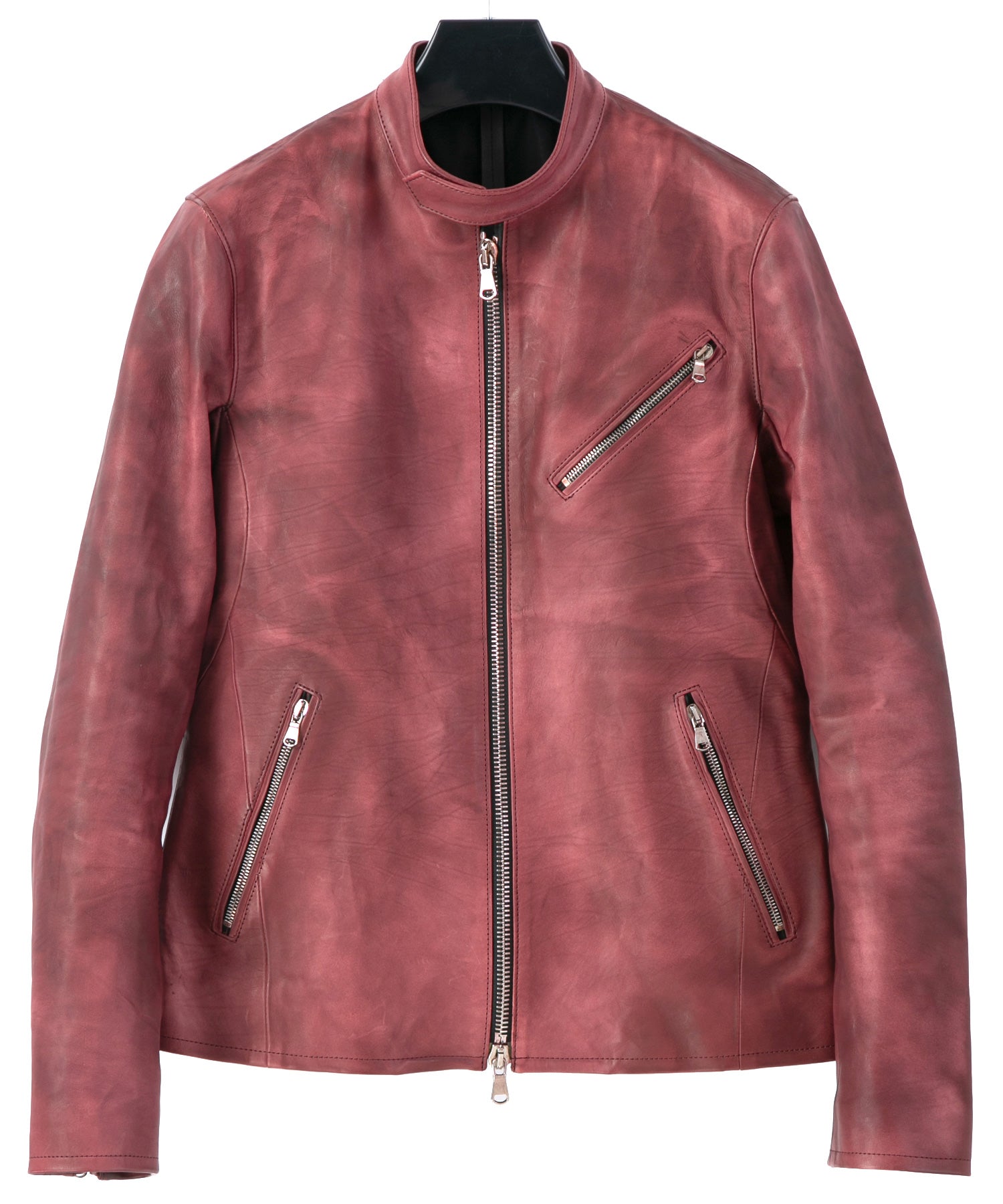 Burning Dyed 燃焼製品染め タンニン鞣し カーフスキン 