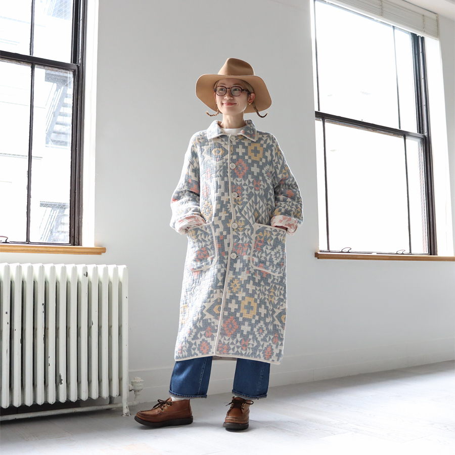 PENDLETON (ペンドルトン) リバーシブル・ノーカラージャケット