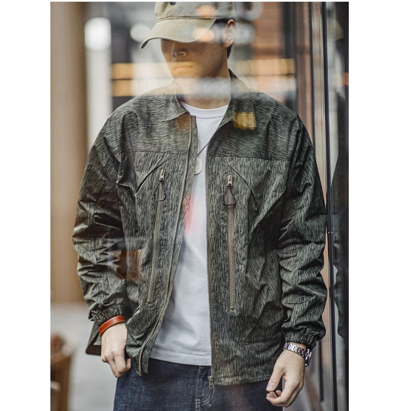防水加工 M-60 レインドロップカモフィールドジャケット – streofit