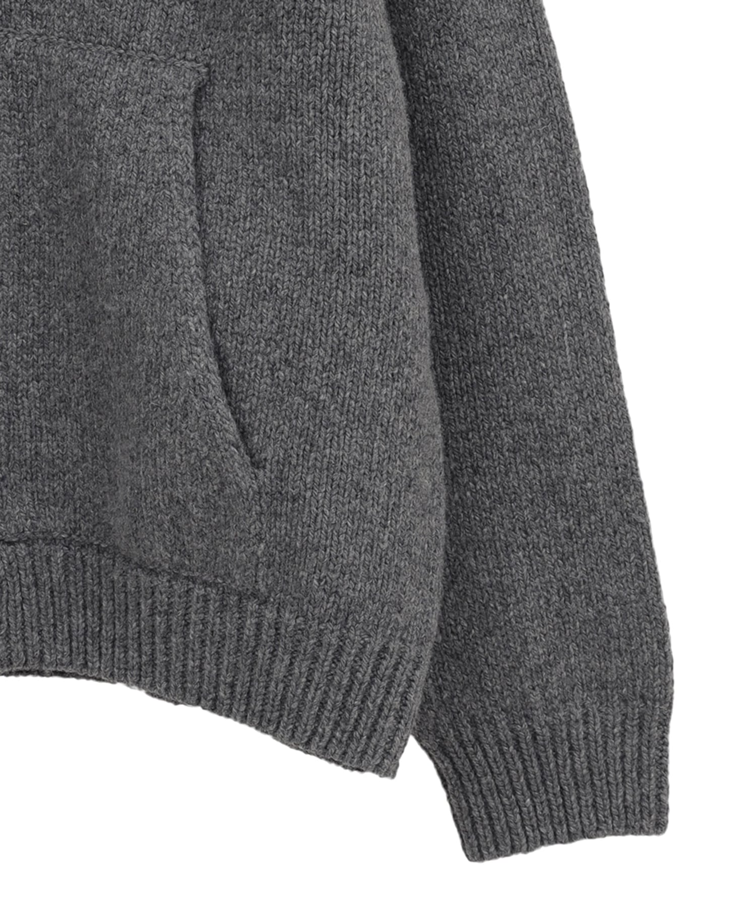 POCKET ZIP KNIT TOPS(1 GREY): CLANE: WOMENS｜ STUDIOUS ONLINE公式