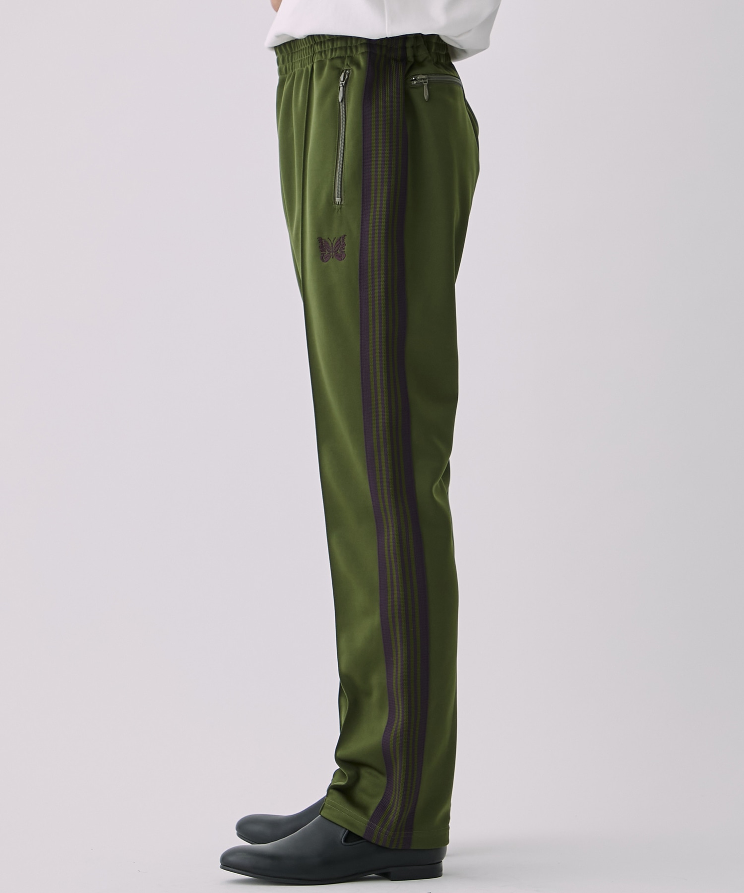 Narrow Track Pant - Poly Smooth | NEEDLES