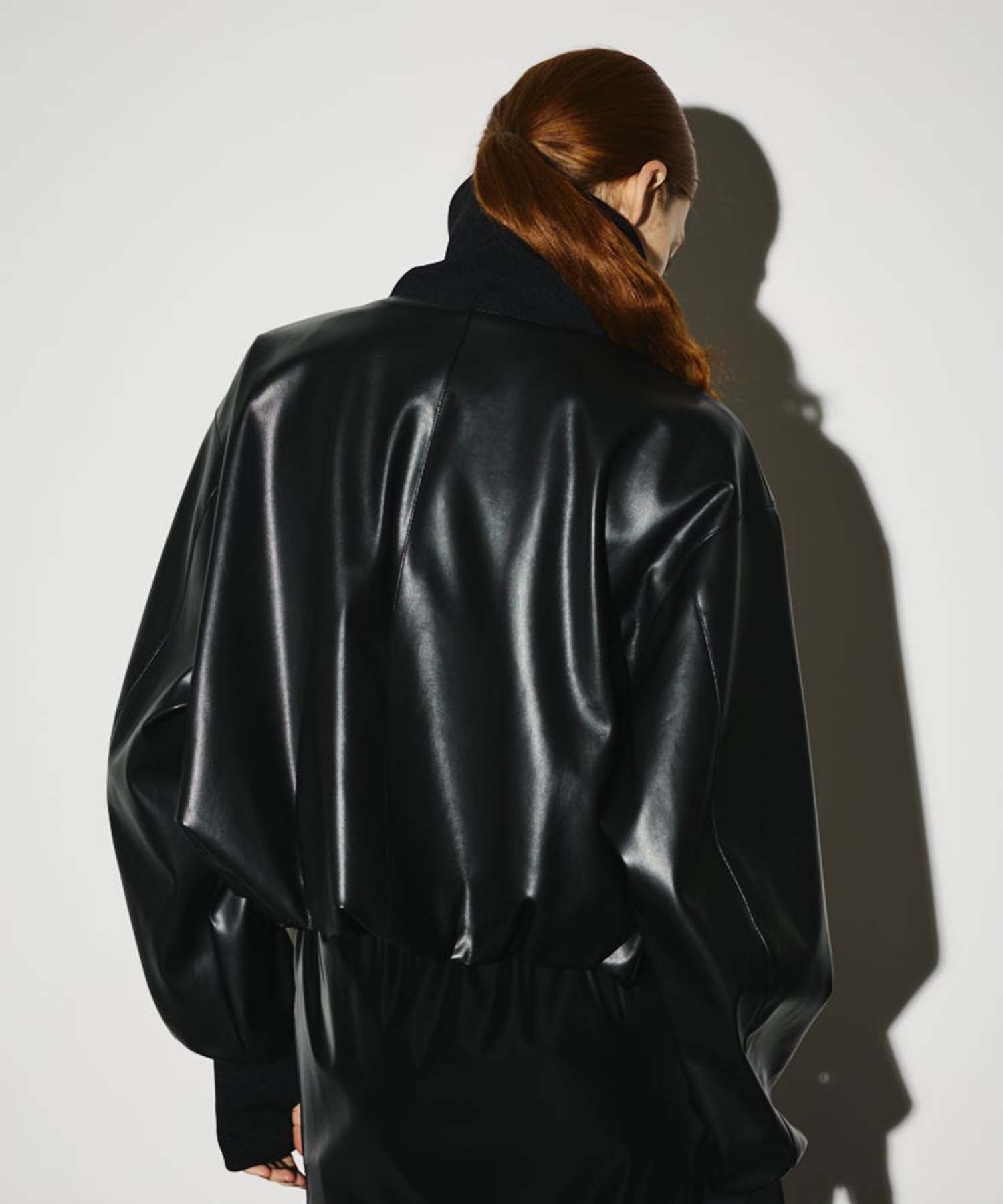 Synthetic leather short JK(FREE BLACK): RIM.ARK: WOMENS｜ STUDIOUS