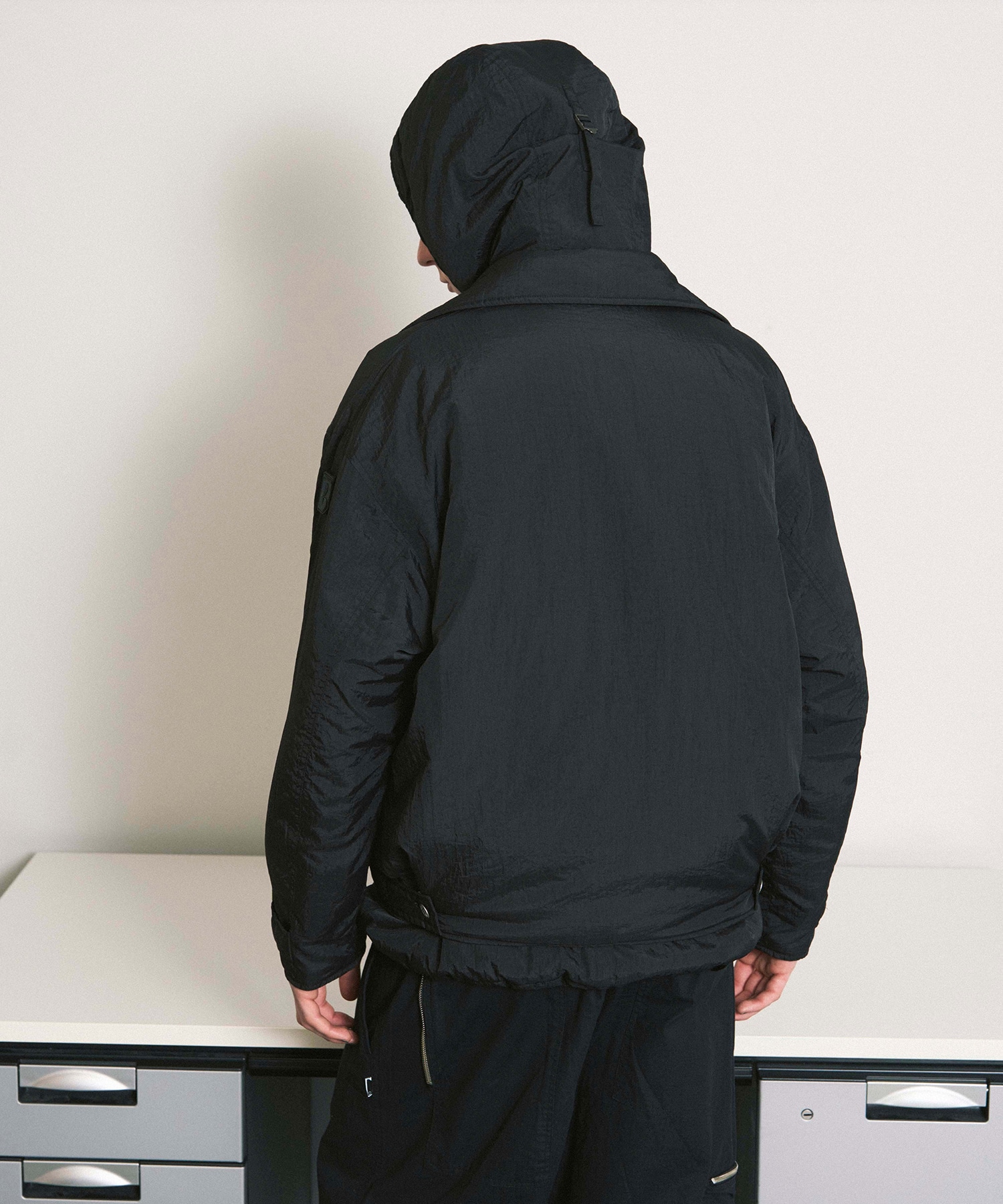 DOUBLE CUSHY HOODED JACKET｜PHINGERIN