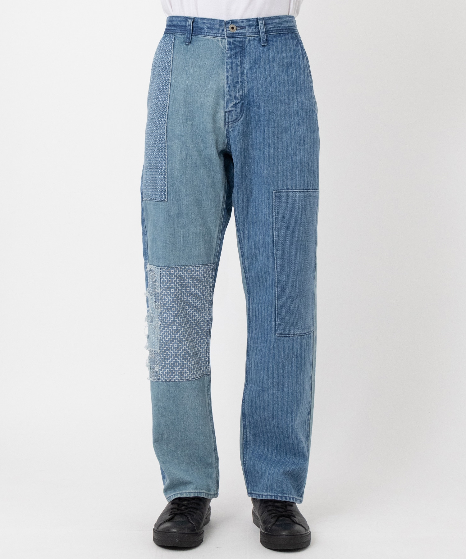 EX.PATCHWORK BORO DENIM(W30 BLUE): : MENS｜ STUDIOUS ONLINE公式