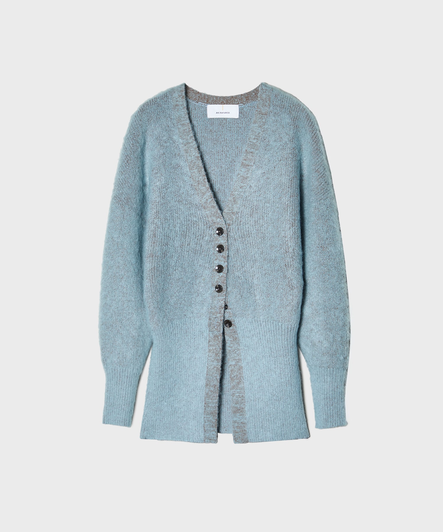 Greer mohair knit cardigan BL(2 BLUE): AKIRANAKA: WOMENS