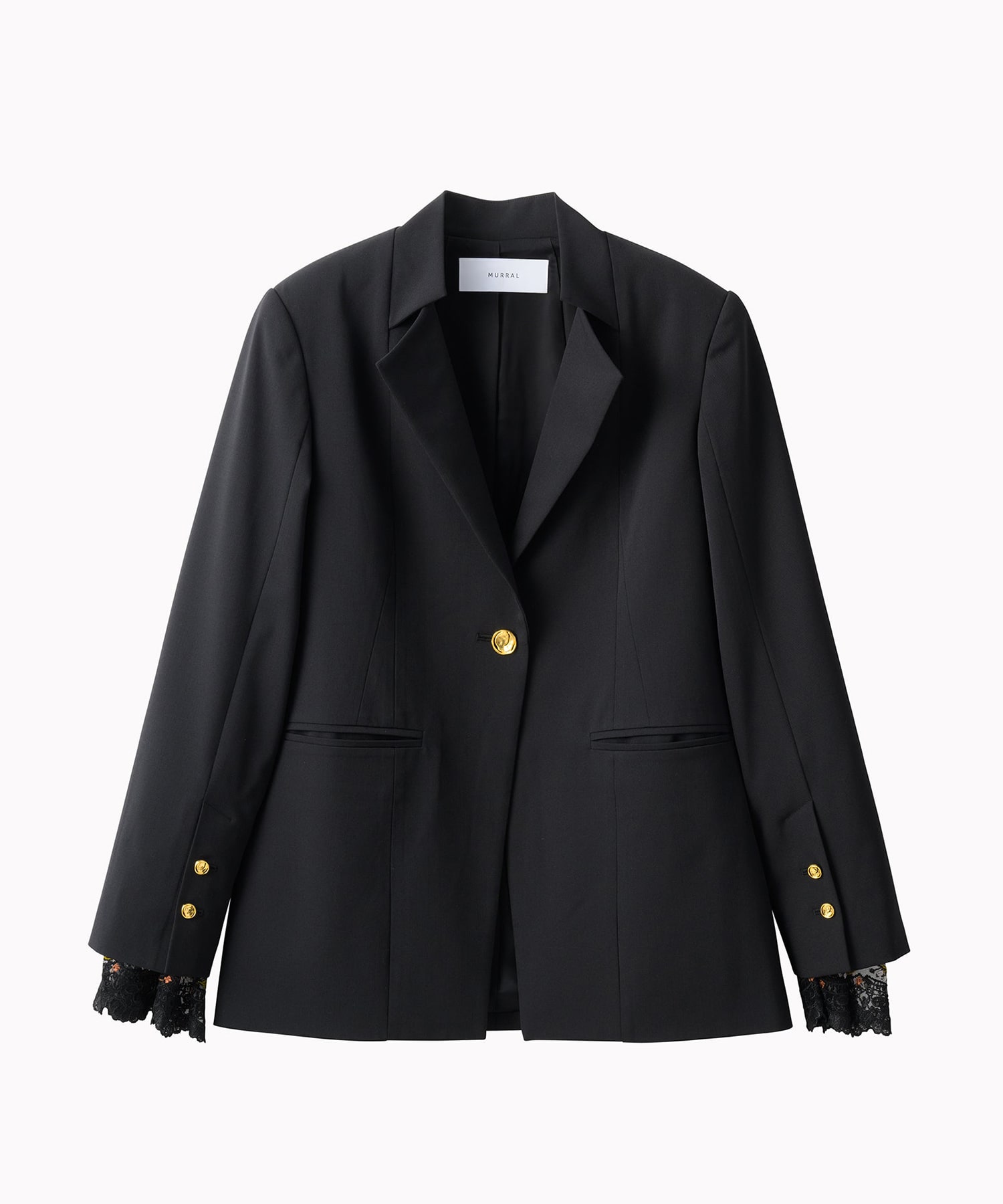Slit sleeve lace jacket(1 BLACK): MURRAL: WOMENS｜ STUDIOUS ONLINE