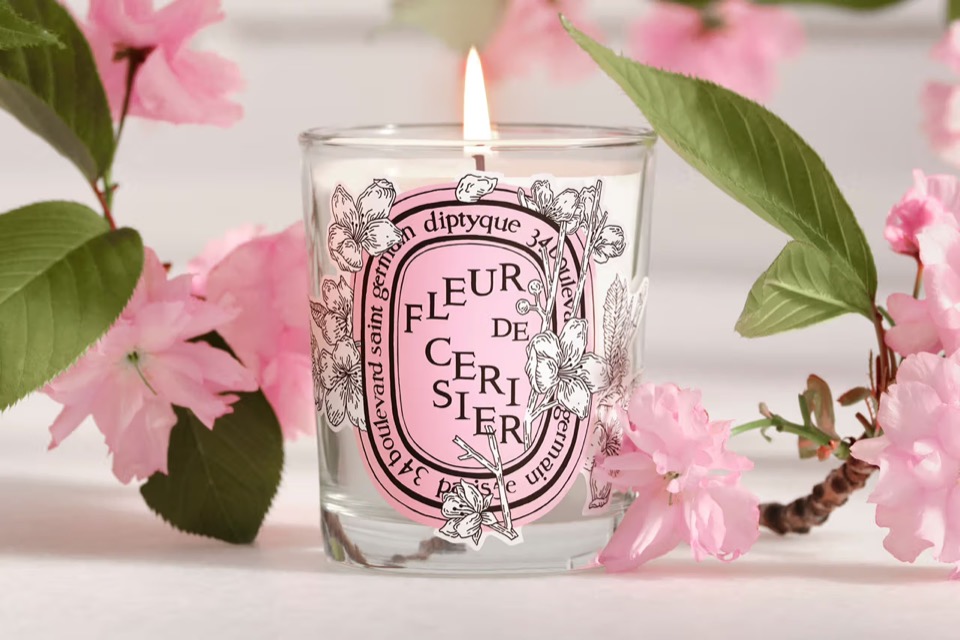 Embrace Spring with Diptyque's Fleur de Cerisier Candle