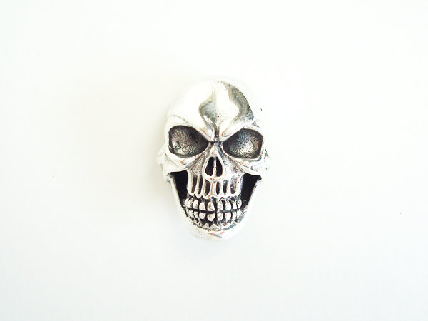 シルバーコンチョ スカルデザインレザーウォレット スタイル ::: 革