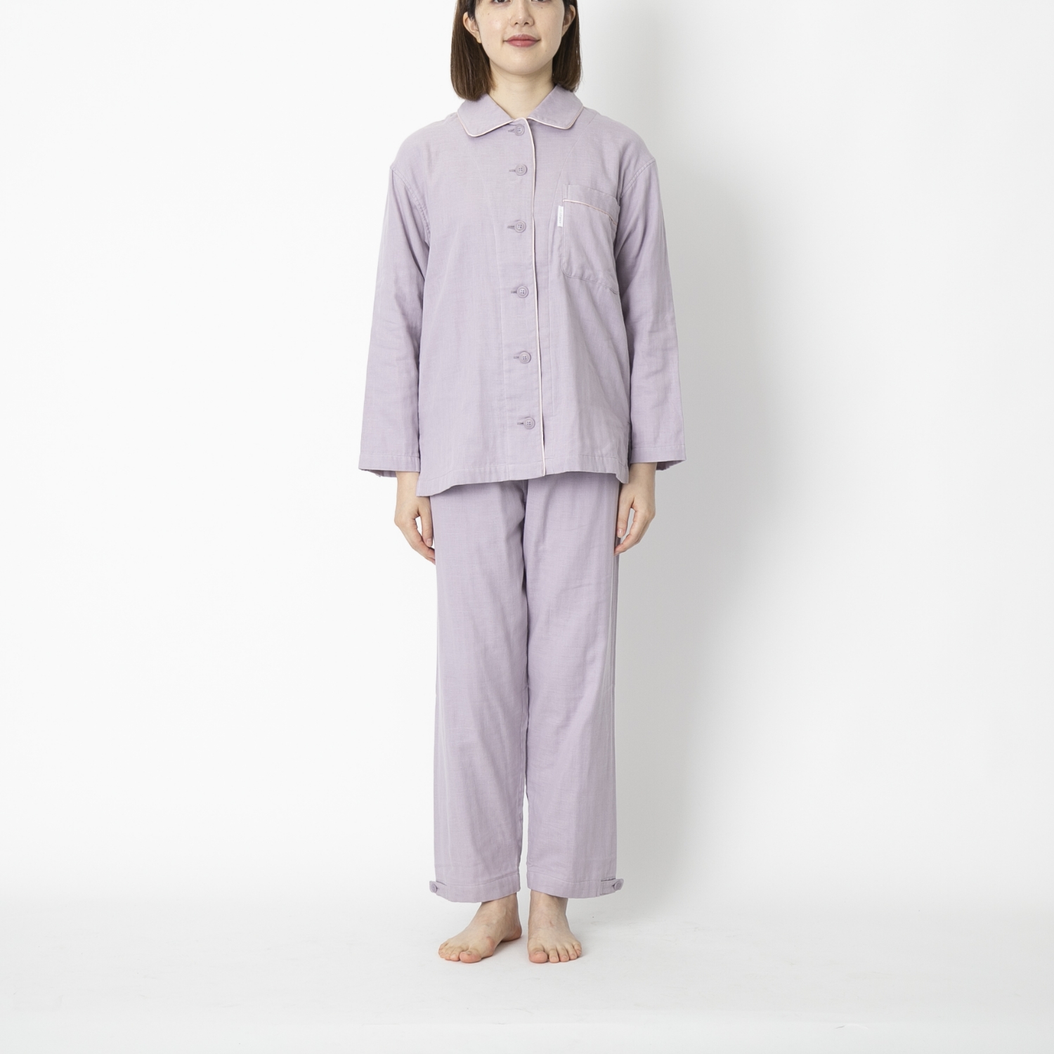 liflance/しなやか3重ガーゼパジャマ レディース -就寝中の冷えを防ぐ
