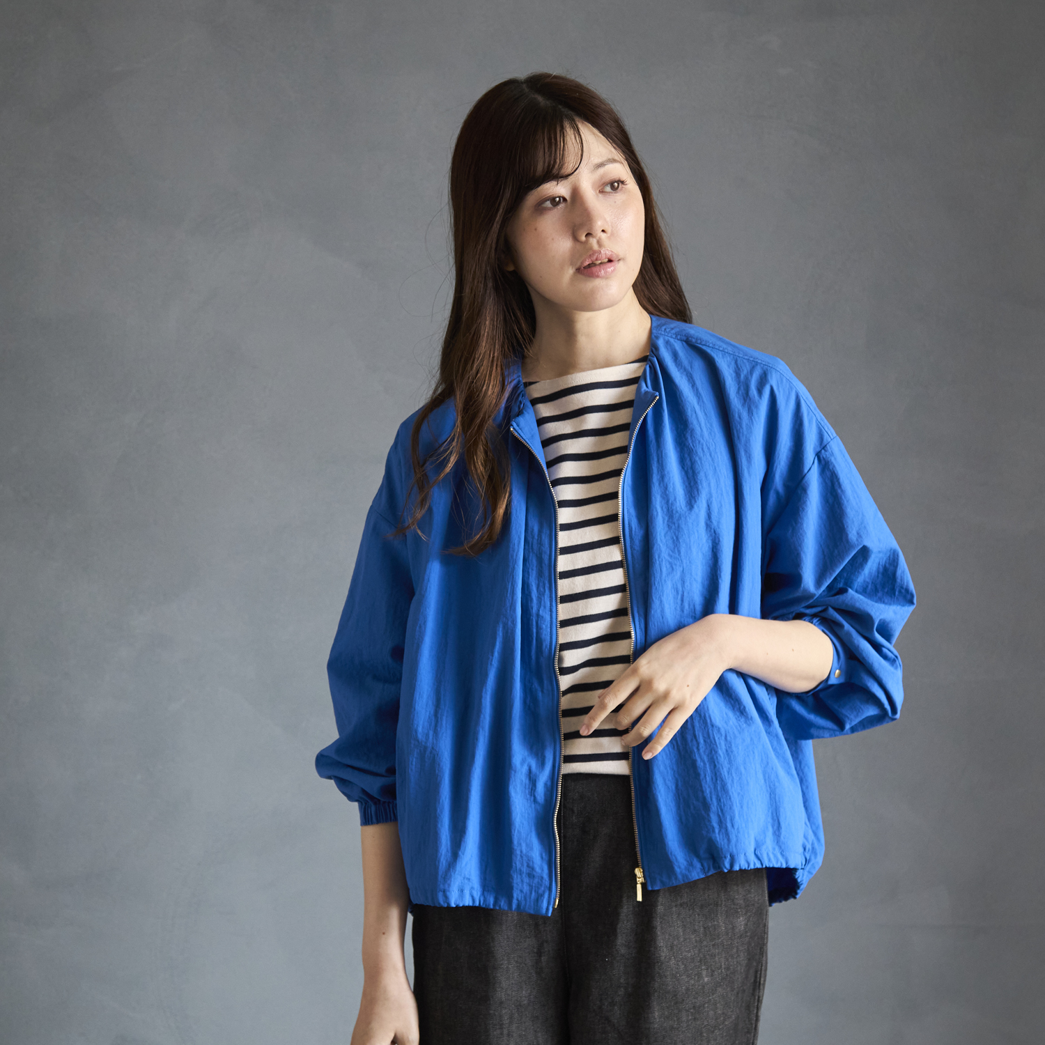 Kilka/軽くて洗えるUVカット＆撥水ブルゾン -超軽量＆紫外線対策にも