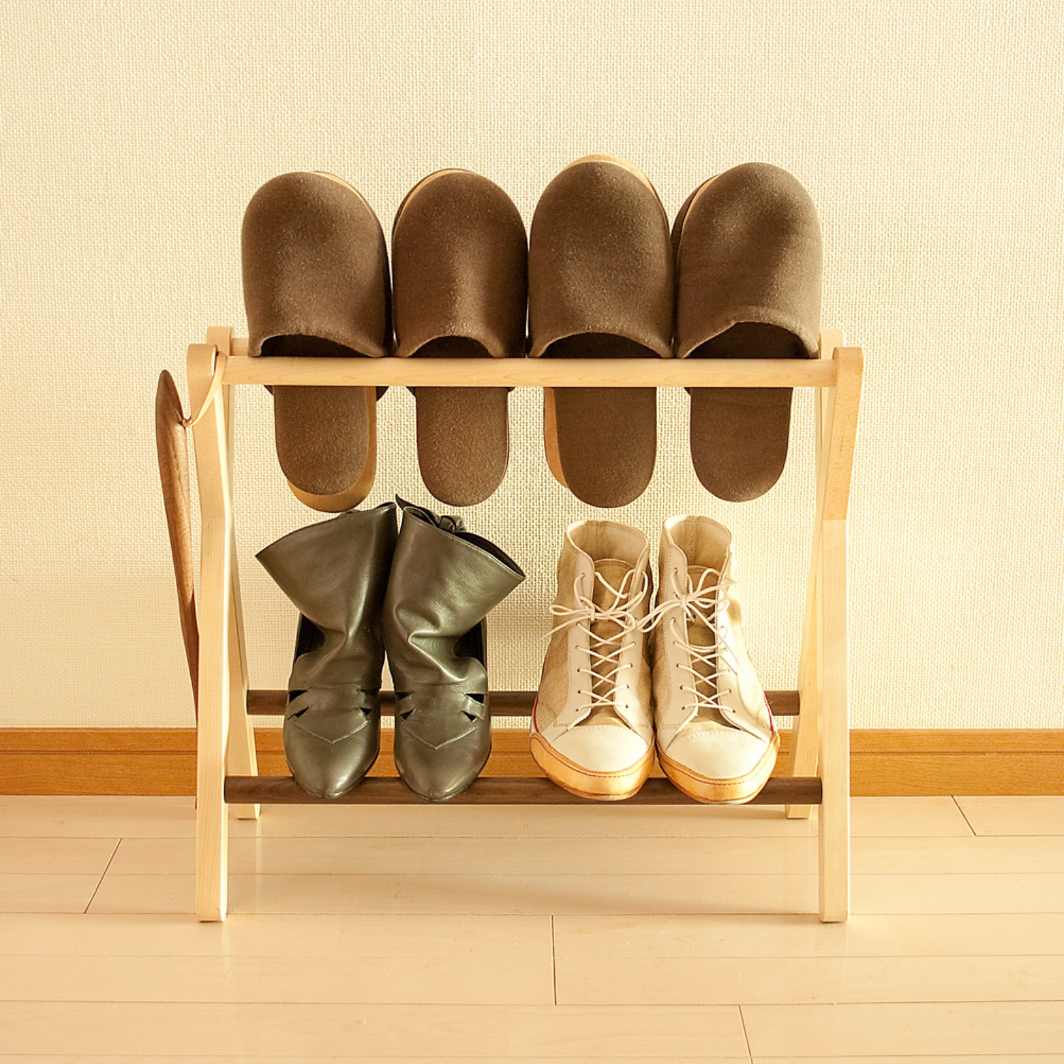 cosine/スリッパ＆シューラック -スリッパと靴を一緒に収納できる