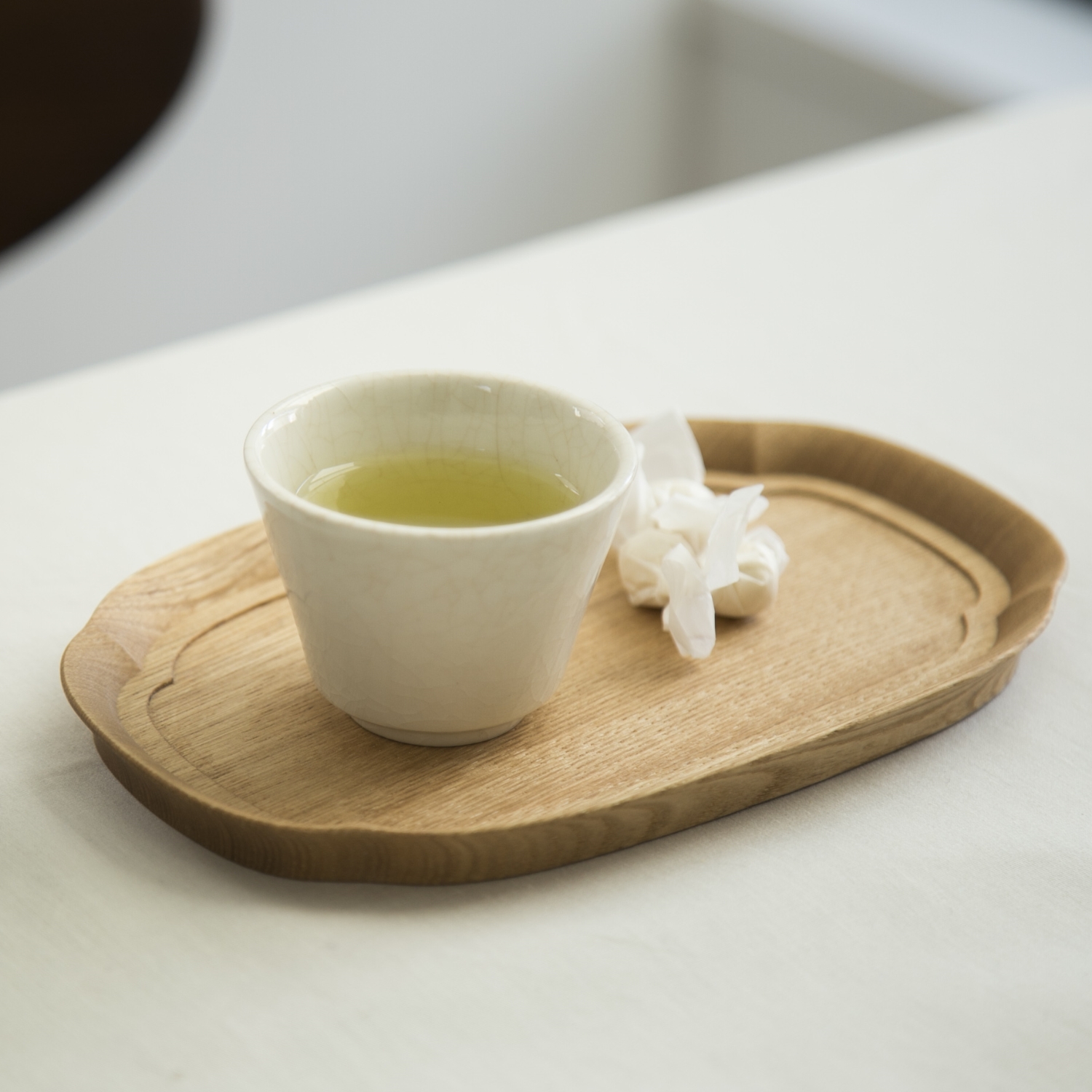 四十沢木材工芸/KITO 長木瓜盆 小 -お盆、皿、敷物をこれ一枚で