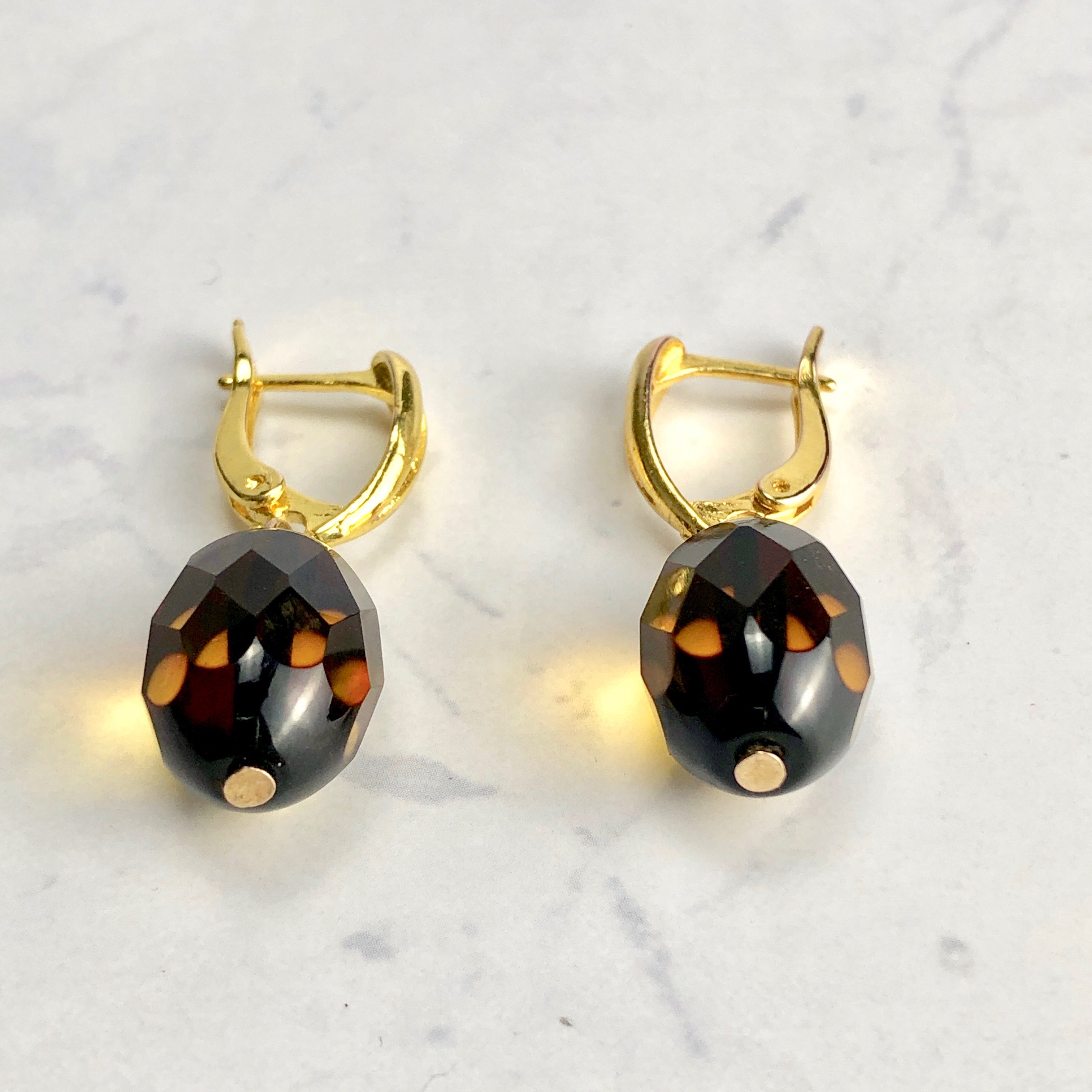 琥珀ピアス（バルティックアンバー）：E-1 – Šventė - Importer of