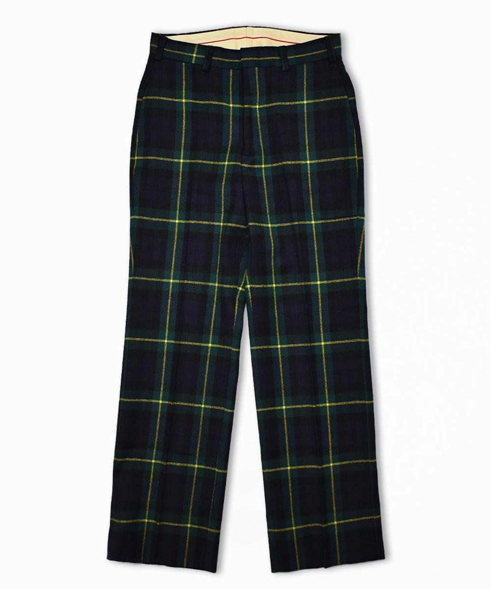 J.PRESS ジェイプレス タータンチェック セレモニー スラックス パンツ