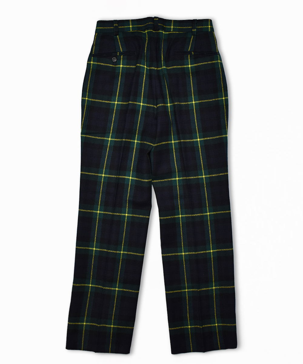 J.PRESS ジェイプレス タータンチェック セレモニー スラックス パンツ