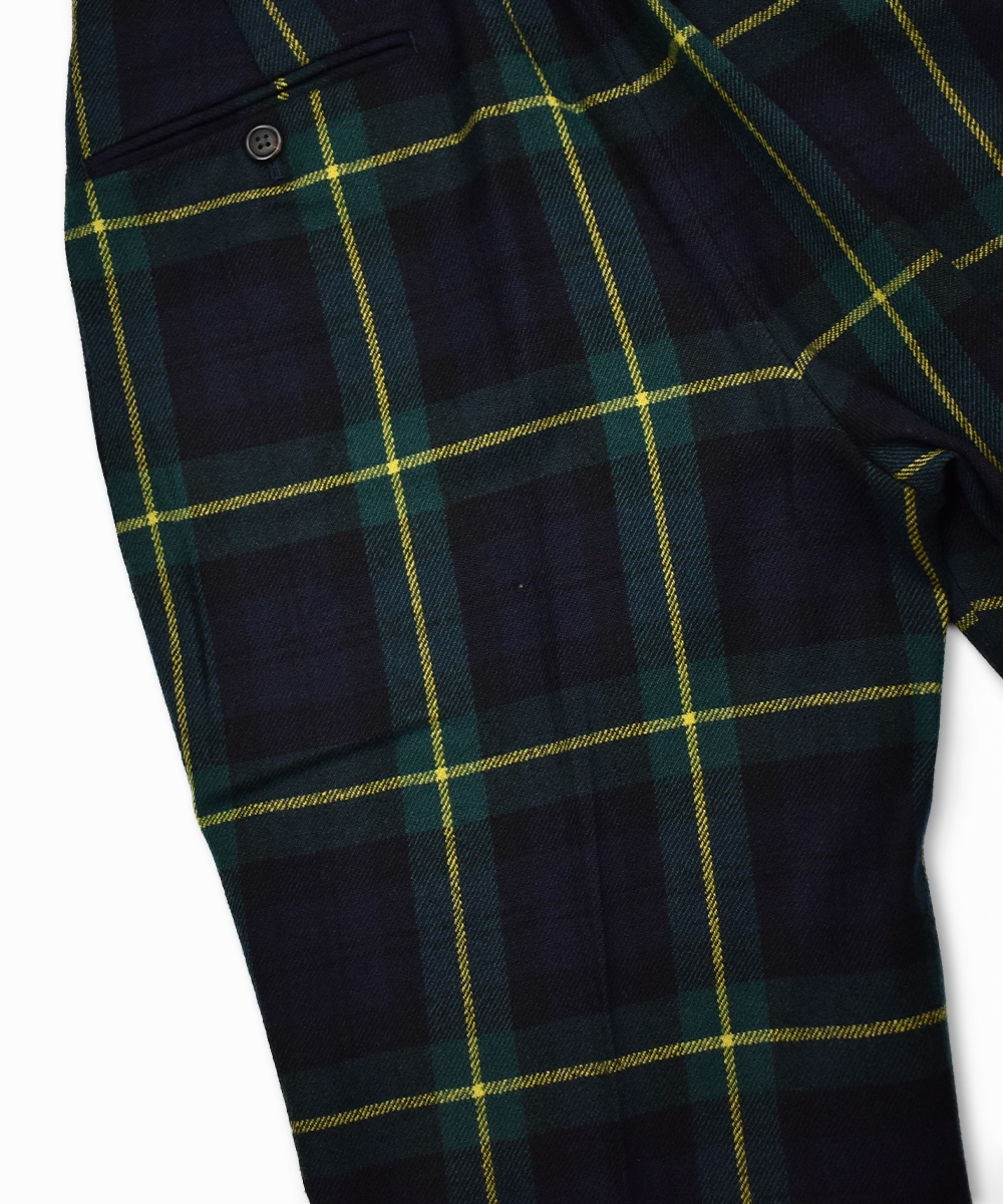J.PRESS ジェイプレス タータンチェック セレモニー スラックス パンツ