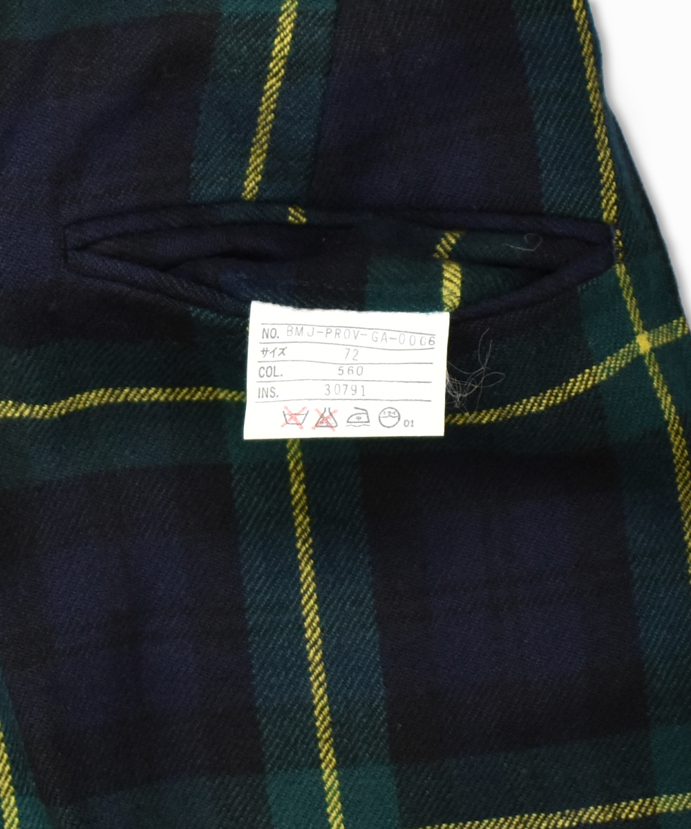 J.PRESS ジェイプレス タータンチェック セレモニー スラックス パンツ