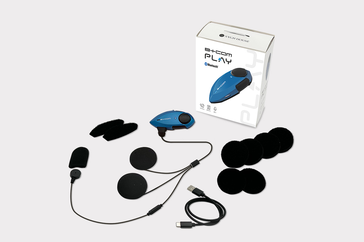 B+COM PLAY バイク用インカム ジェットヘルメット取付方法 OGK KABUTO