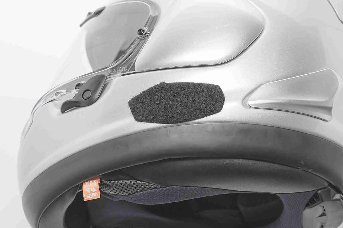 B+COM SB6X バイク用インカム フルフェイスヘルメット取付方法 Arai RX