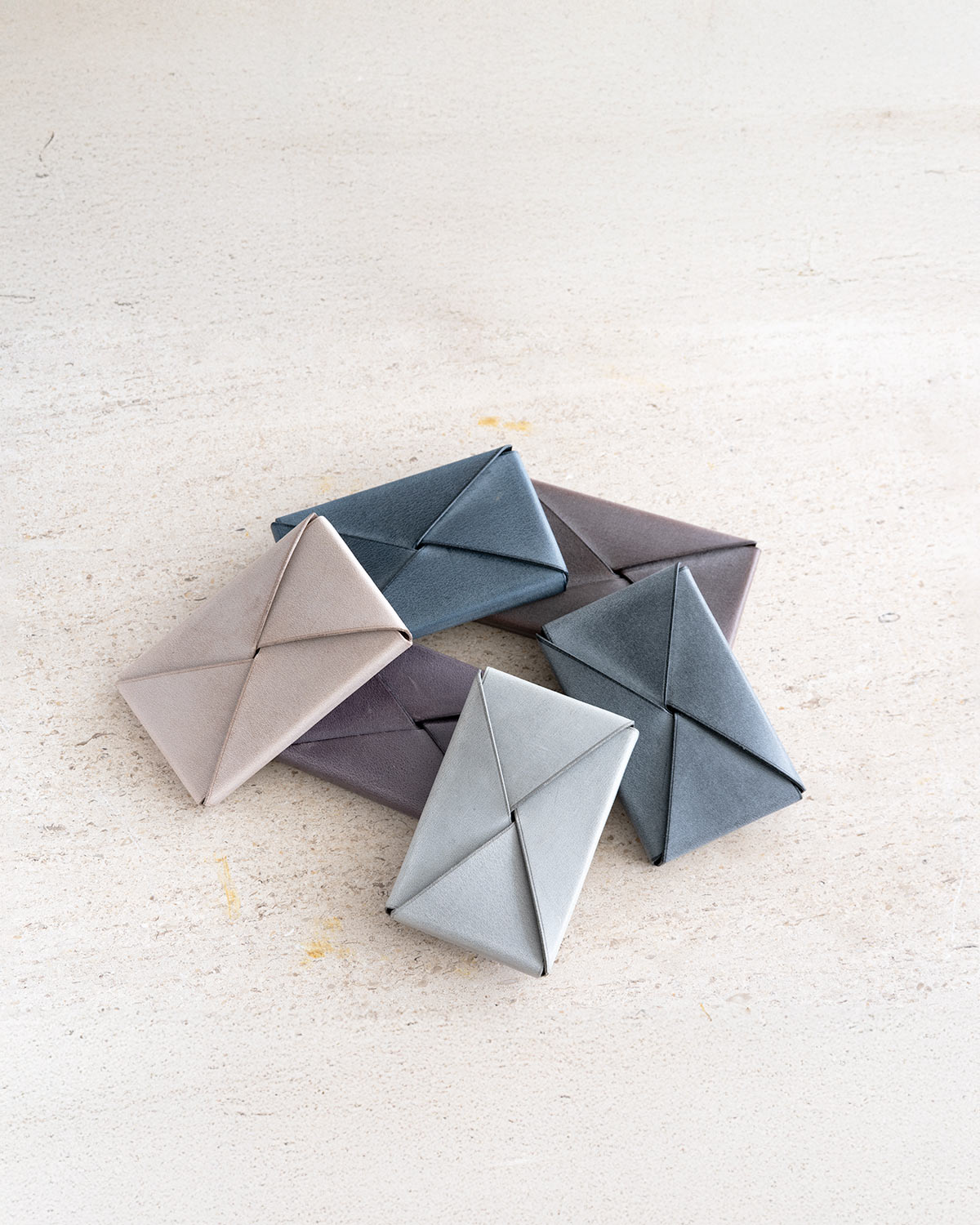 小さい名刺入れ Tsutsumu® Name Card Aria - Foschia - | 霧を纏う