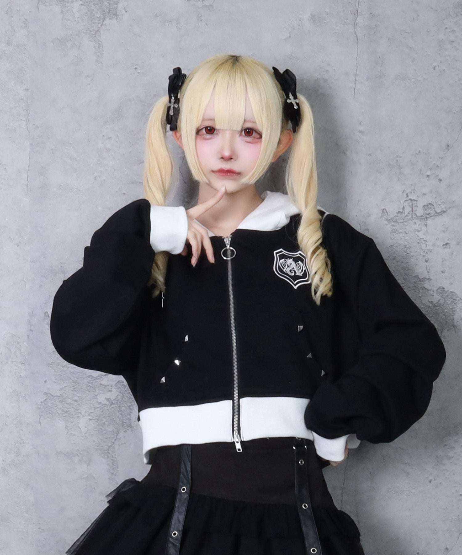 ウサ耳ショート丈パーカー– A AM STUDIO