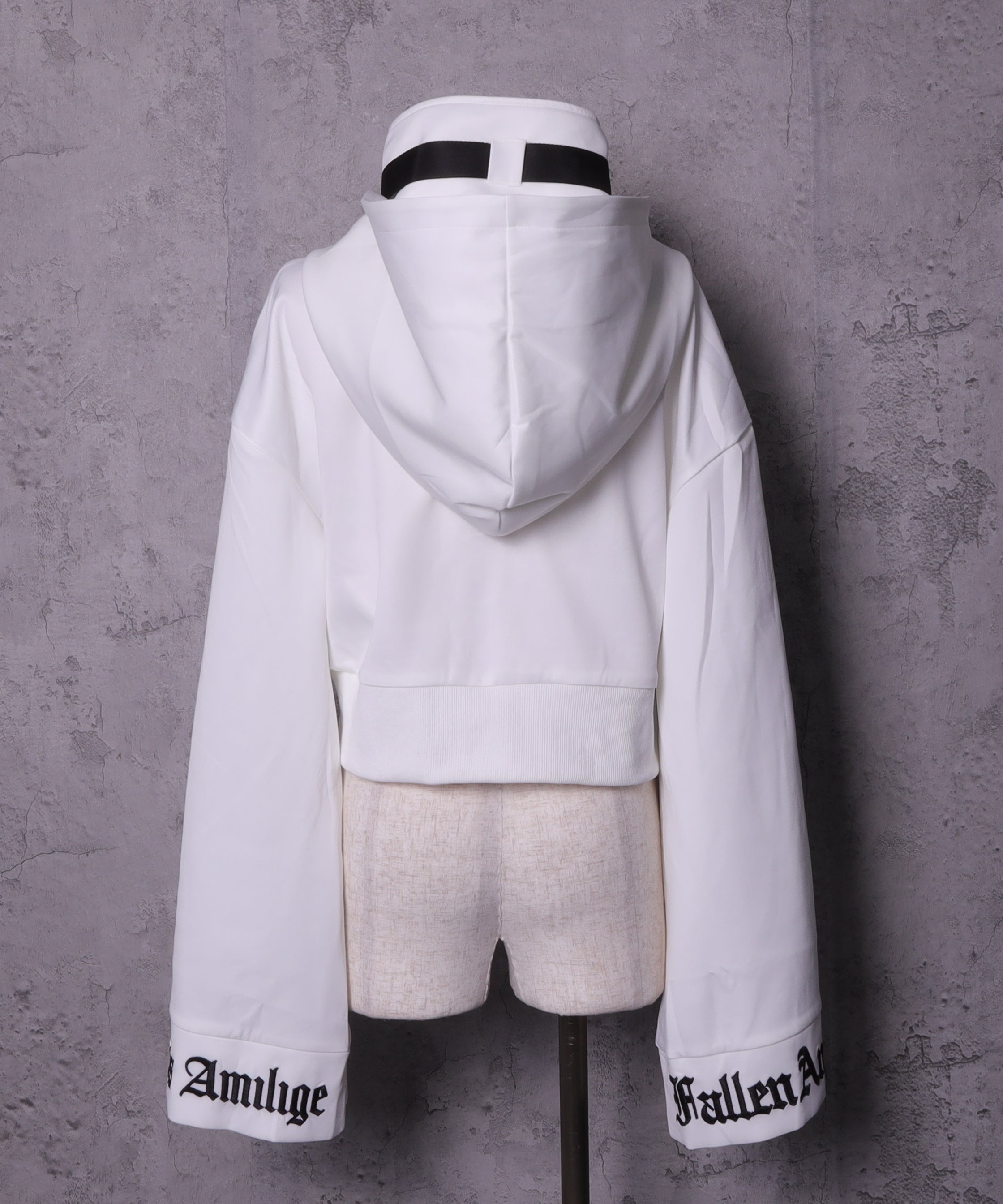 ショートZIPベルトハーネス付きパーカー– A AM STUDIO