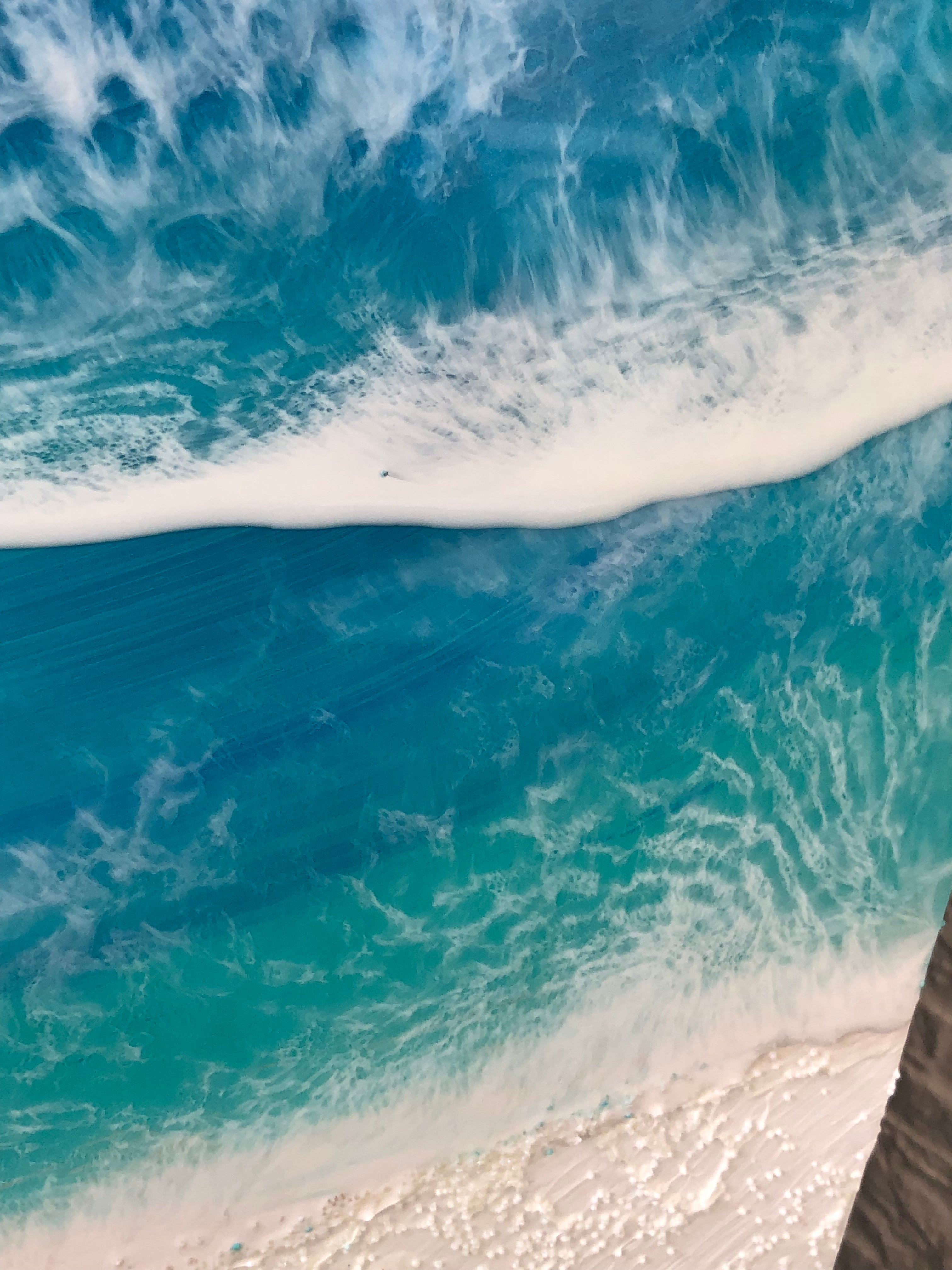 レジンアート(OkinawaBlue・Frametype・1000×400・1) レジンアート