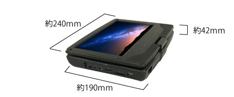 S-cubism BDP-902B ポータブルブルーレイプレーヤー ヨドバシ.com - A