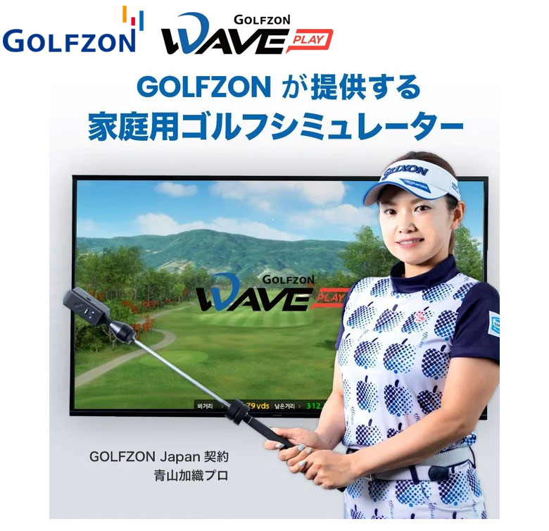 ゴルフゾン WAVE PLAY 家庭用 ゴルフシミュレーターの通販 テレ東
