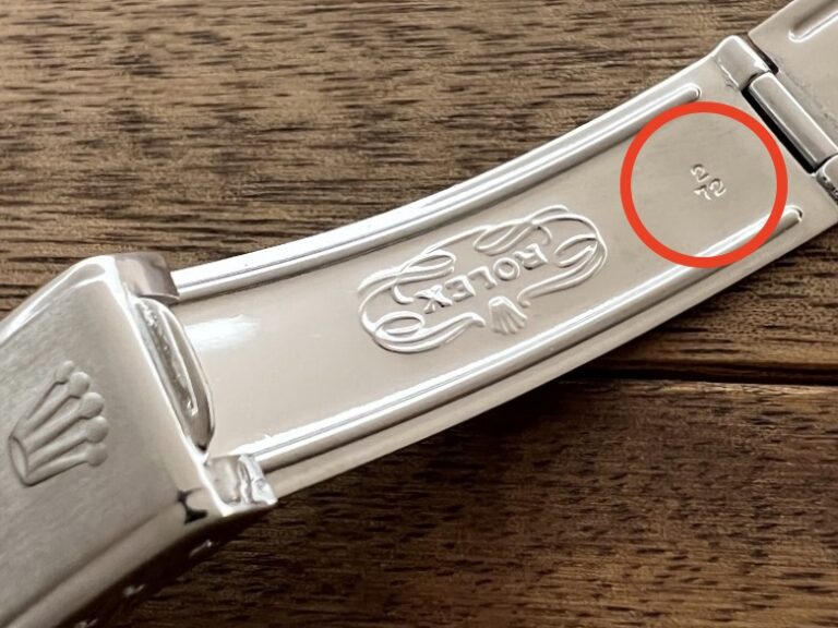 ロレックス クラスプコード(ブレスレットの製造年代)の調べ方 | エー