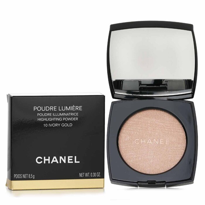 Chanel Poudre Lumiere Highlighting Powder, 10 Ivory Gold 8.5g/0.3