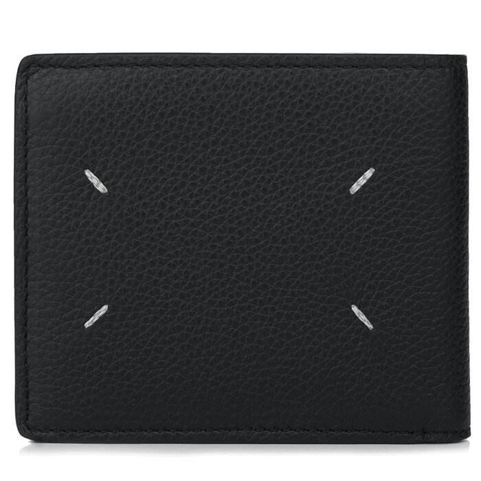 Maison Margiela Four-Stitches Bifold Wallet Black | Strawberrynet USA