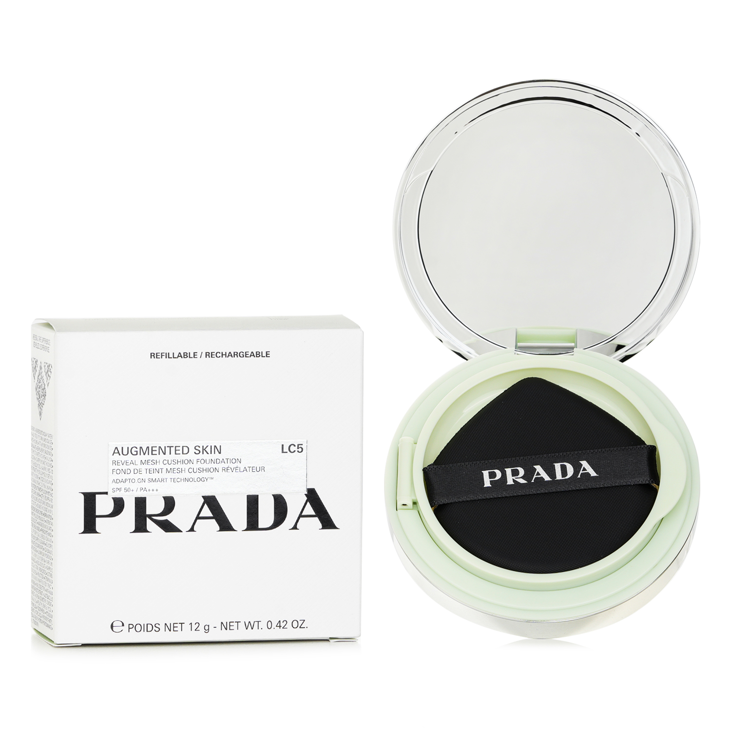 Prada Reveal Mesh Cushion Foundation SPF50, LC5 12g