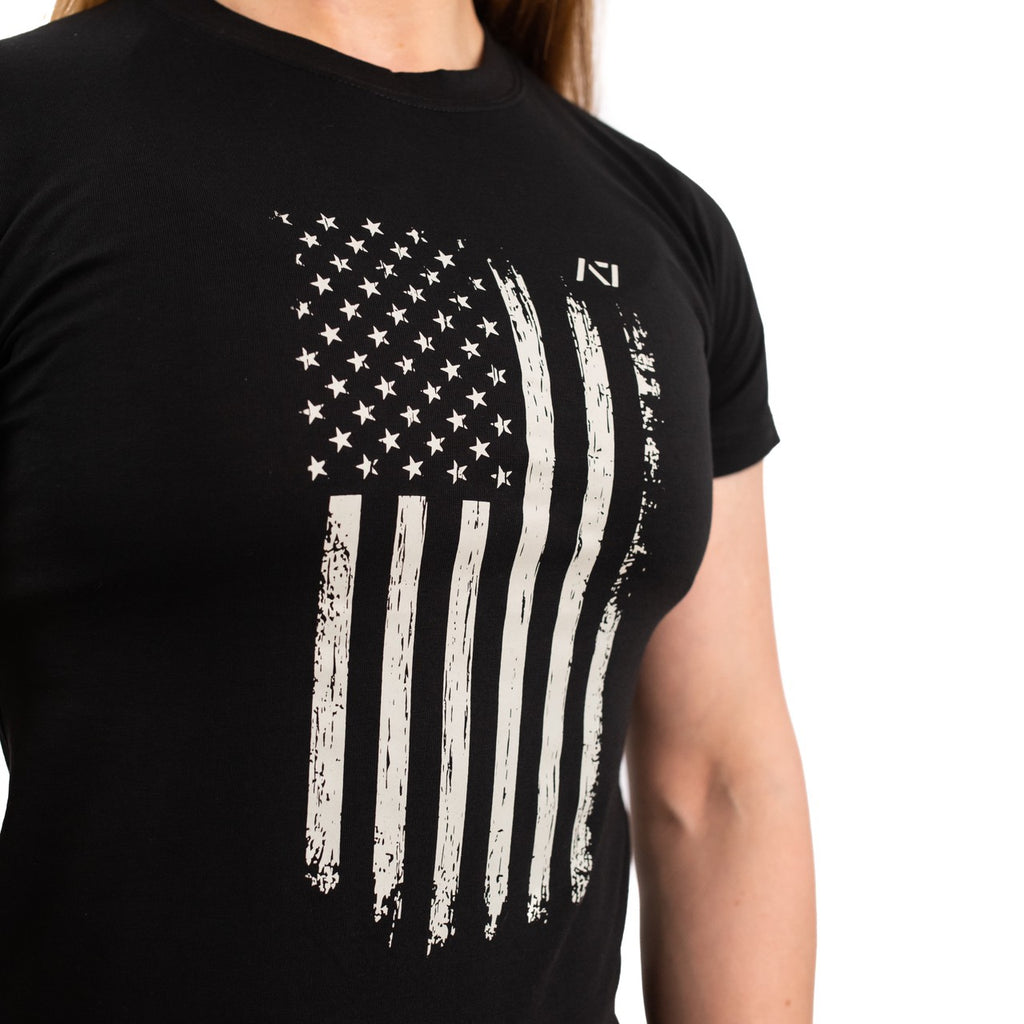 A7 Bar Grip Tシャツ『PATRIOT B&W』 Women's – A7 Japan