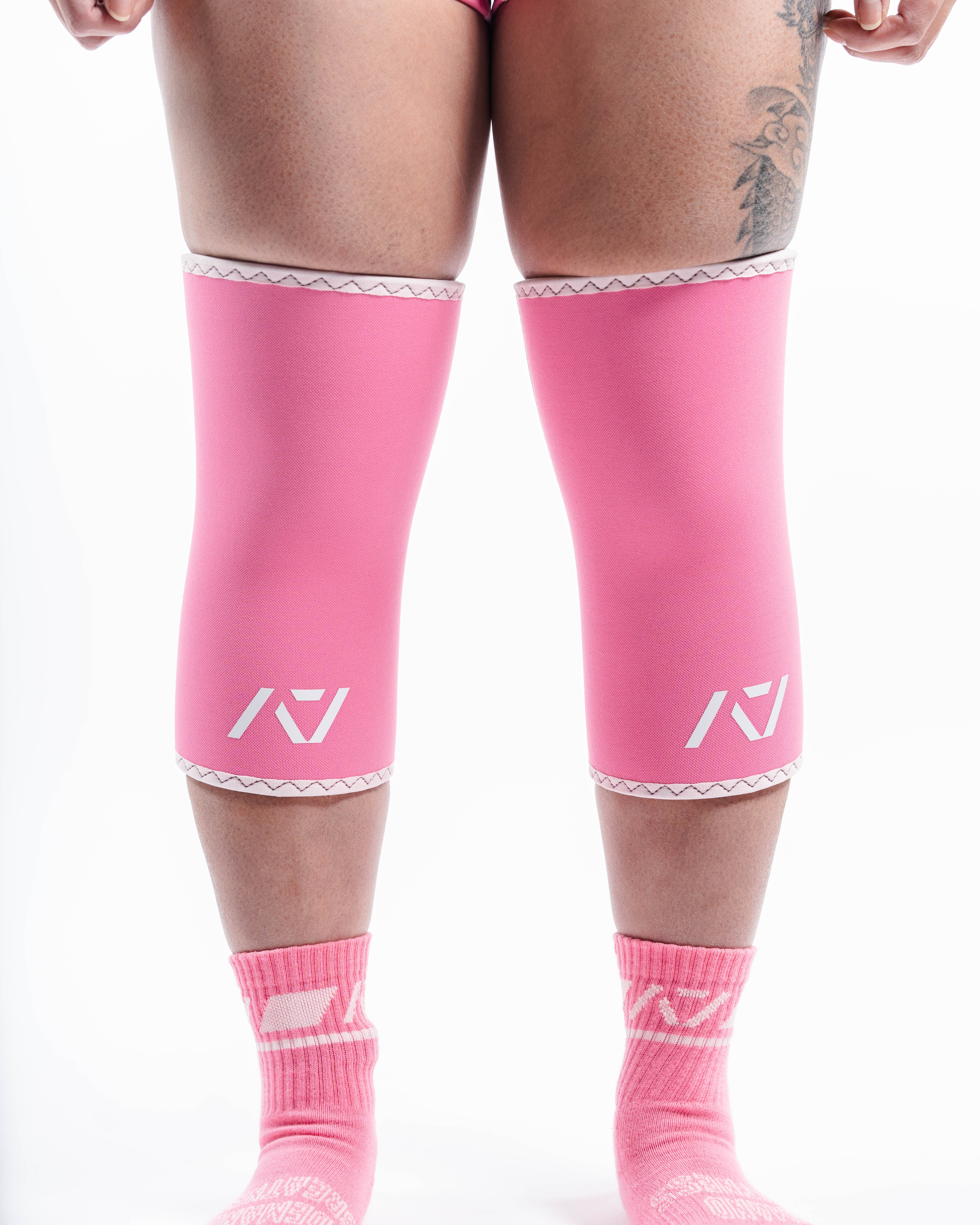 Hourglass Knee Sleeves - Roseite - A7
