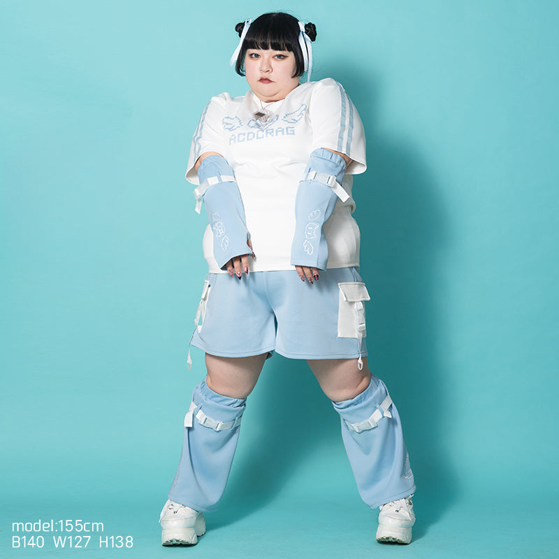 プラスサイズ]ドットネコ ショートパンツ – ACDC RAG