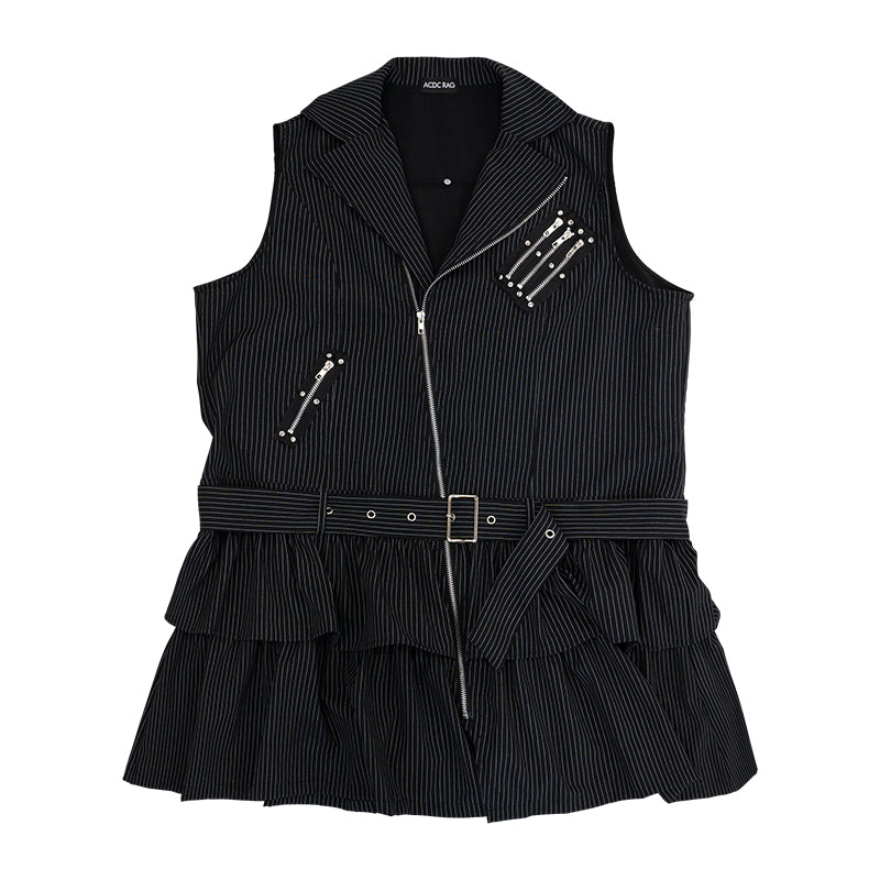 プラスサイズ]PUNKS ZIPワンピース – ACDC RAG