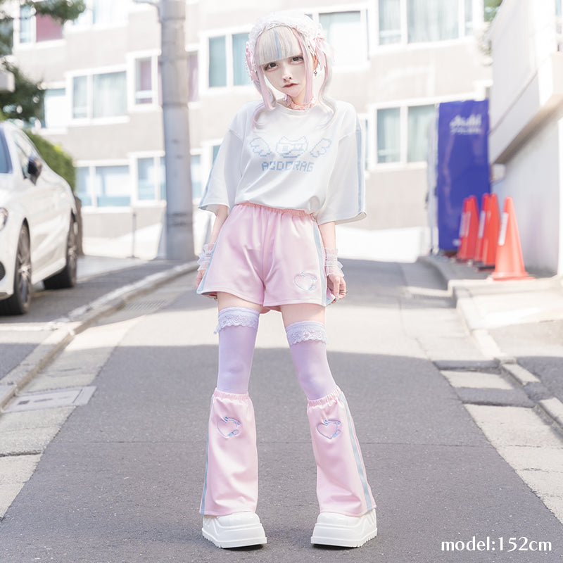 安心 ジャージショートパンツ P.PI/P.BL – ACDC RAG